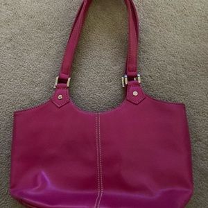 Sonoma Life+Style Double Handle Purse Bag Pink